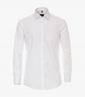 Modern Fit Kent Shirt White